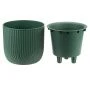 Кашпо 1л 150мм пластик РАМОНА со вставкой нефритовый (12)