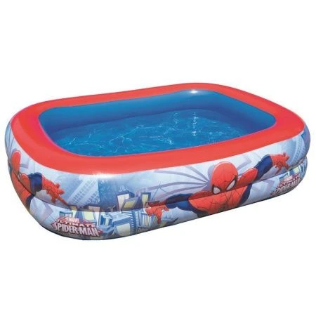 Бассейн детский прямоугольный ПВХ Спайдермен 201*150*51см 450л 98011 (3)