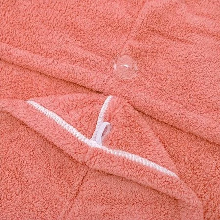 Набор для сауны женский микрофибра 2пр (килт 150*80см, чалма 65*25см) персиковый м0906_12