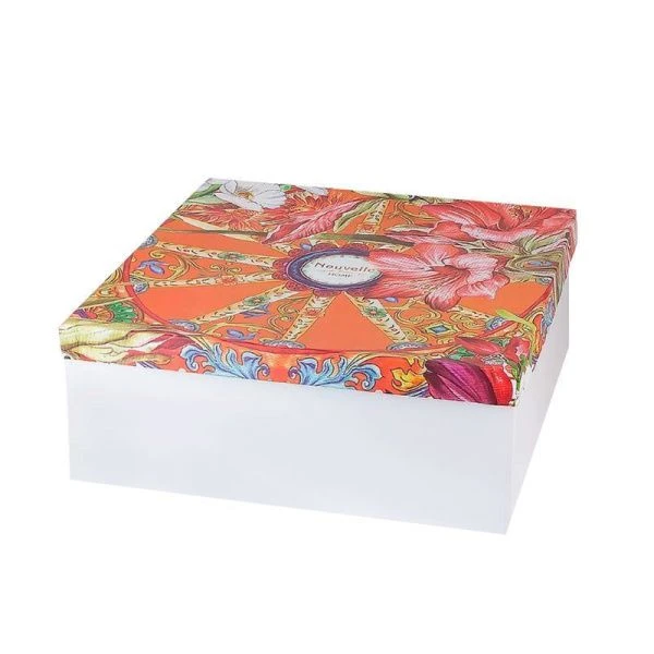 Тортовница на ножке 31см h10см фарфор Secret Garden подар.уп. (6)