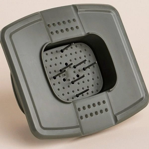 Овощерезка универсальная "Оливковая роща" 5 сменяемых лезвий, цвет оливковый   9938603