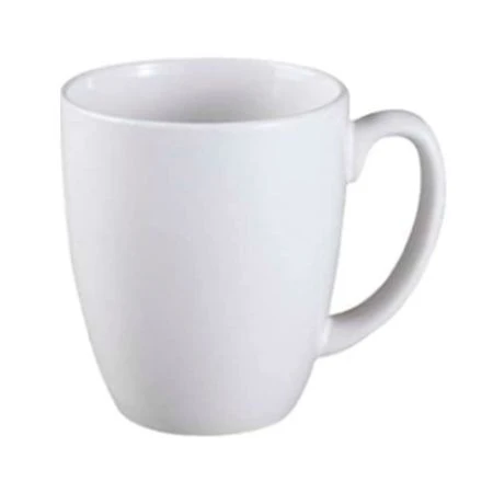 Кружка 340мл фарфор белье Бочка СНЕЖНЫЙ БАРС (24)