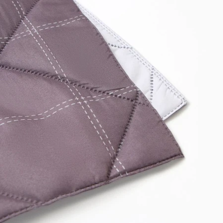 Покрывало евро 200*210±5 микрофайбер 100% п/э LoveLife Cage: grey