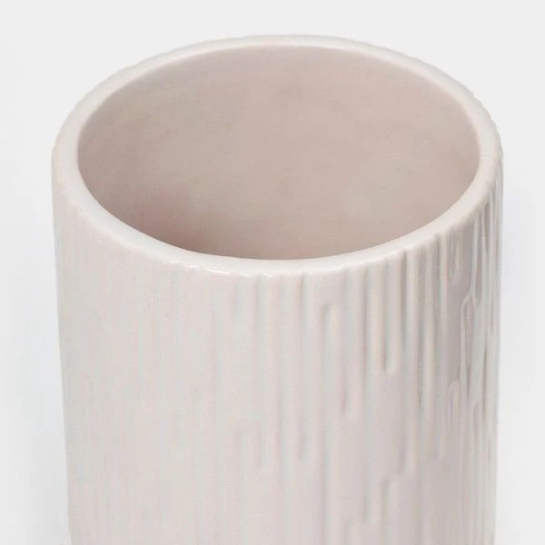 Набор для ванной "Rain", 2 предмета (дозатор для мыла, стакан), цвет белый   10938489