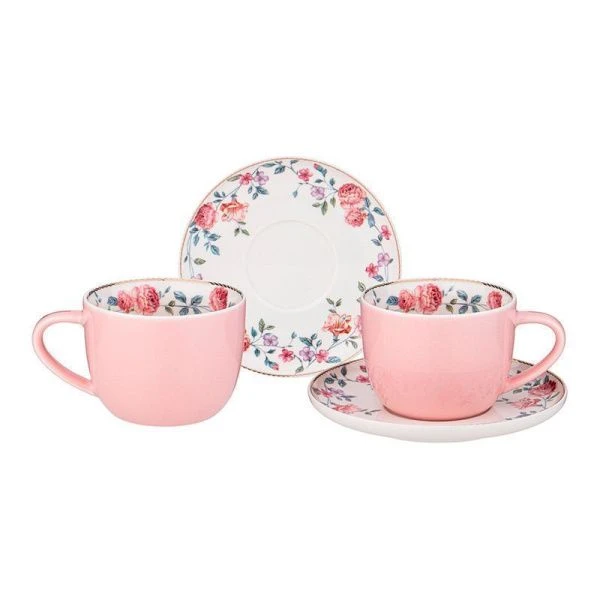 Чайный набор 4пр фарфор Blossom на 2 персоны 250мл (16)