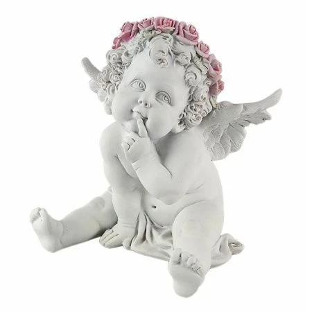 яяяСтатуэтка Ангелочек 14*12*15см FA-48075 (18)