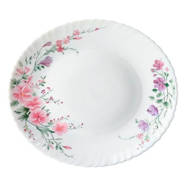 Тарелка мелкая 24,1см стеклокерамика ЖЮЛИ обеденная (24)