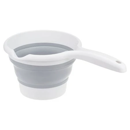 Ковш 1л 270*165*40мм пластик ФЛЕКС Смоки складной с ручкой (16)