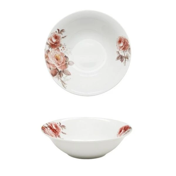 Салатник 360мл 15,5см фарфор РОМАНТИКА круглый (12/96)