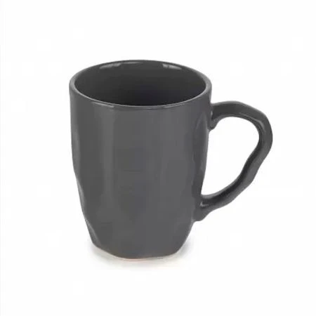 Кружка 370мл фарфор STONE серая DMD045 (24) ВЫВОД