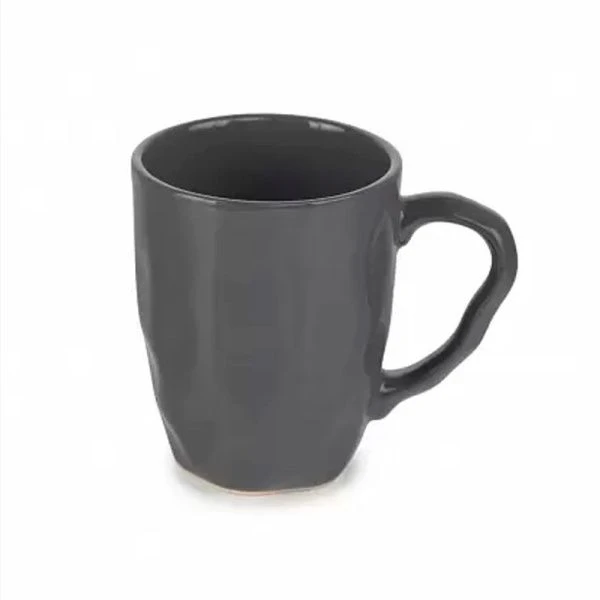 Кружка 370мл фарфор STONE серая DMD045 (24) ВЫВОД