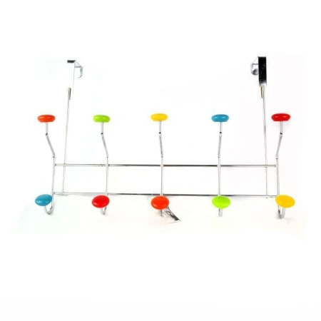 Вешалка на дверь 5 крючков металл JC-176/W4302-10 (24)