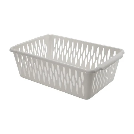 Корзинка 30*19,5*9,5см пластик Light M белое облако (39)