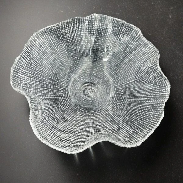 Фруктовница 30*18см стекло IVV Diamante на ножке (12)