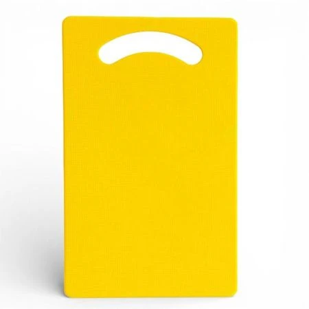 Доска разделочная 240*145мм пластик желтая