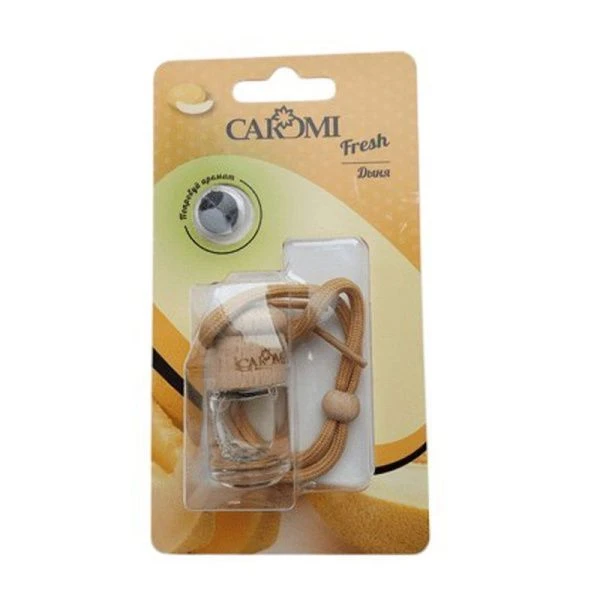 Ароматизатор подвесной CAROMI деревянный бочонок 6мл Fresh Дыня CF0108