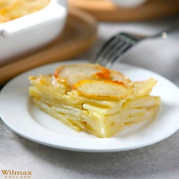 Тарелка мелкая 20см фарфор Stella Pro десертная WL-991178/A (6/48)