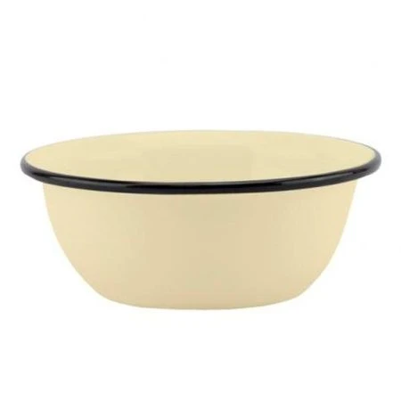 Миска 1л эмаль ванильная 21-0307 (30)