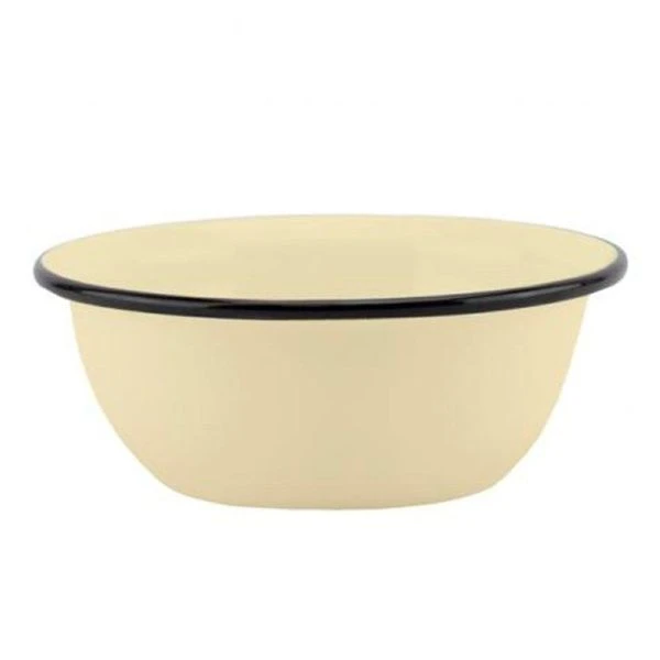 Миска 1л эмаль ванильная 21-0307 (30)