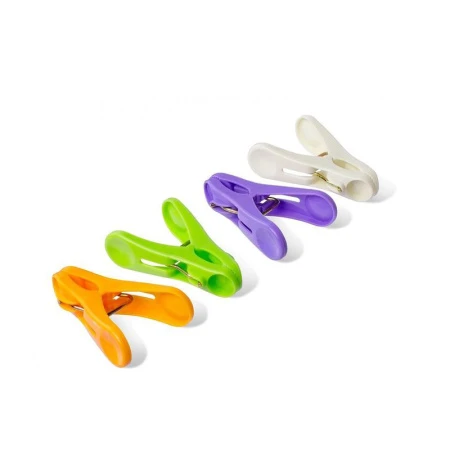 Прищепки бельевые 100шт 5,5см пластик ЭЛЛИНА С20 (10)