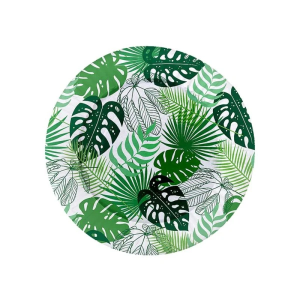 Тарелка бумажная набор 6шт 23см ПРИРОДА (55)