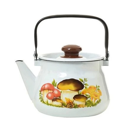 Чайник 2,5л эмаль ГРИБЫ (6)