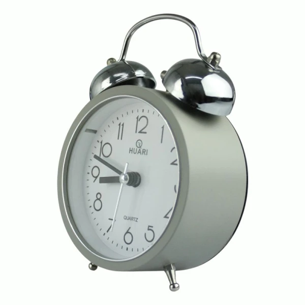 Будильник 9см пластик 4 цвета JC-16149 (100)