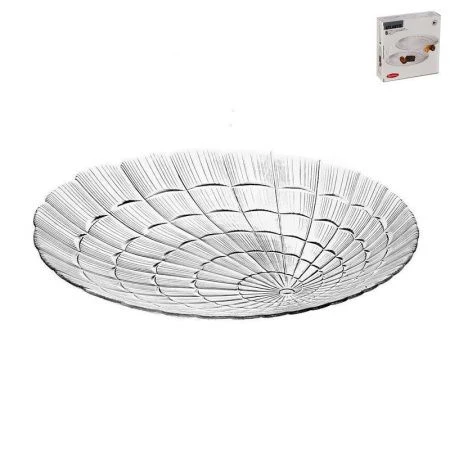 Тарелки мелкие набор 6шт 19см стекло АТЛАНТИС (6)