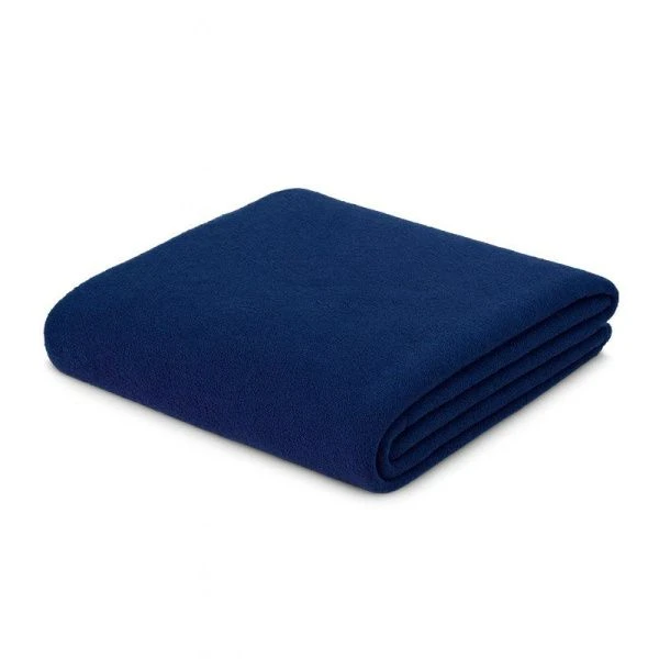 Плед 130*170см флис 220GSM синий JC-17916 (20)