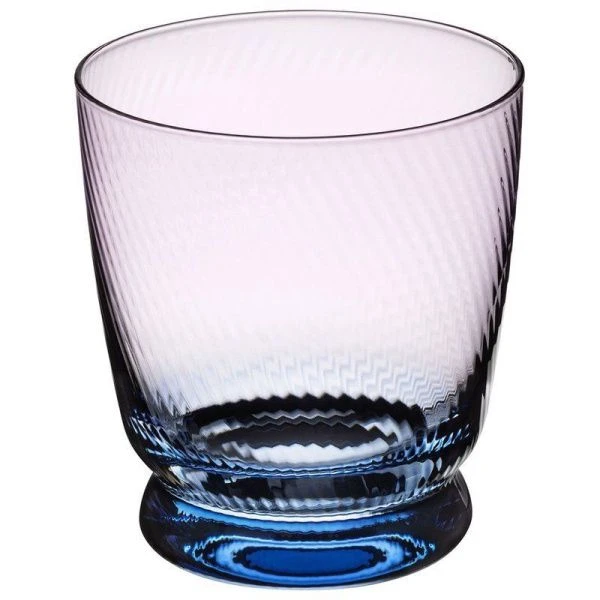 Стаканы набор 2шт 360мл стекло Twist & Shine фиолетовый (20)