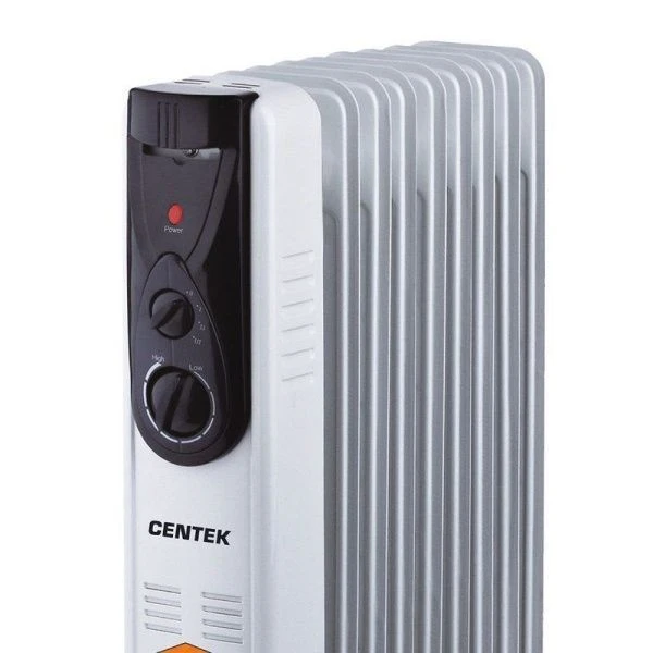 Обогреватель масляный Centek CT-6201 2000Вт 9 секций 20м, 3 режима, терморегулятор, защ.от перегрева