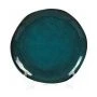 Тарелка мелкая 20см фарфор STONE десертная синяя DMD052 (12) ВЫВОД