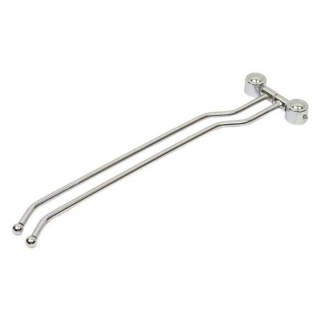 Держатель для полотенца двойной 46*12*2см металл РЫЖИЙ КОТ B0924 (24)