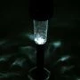Светильник садовый на солнечной батарее пластик 34*5см Трапеция 1LED белый свет (24)