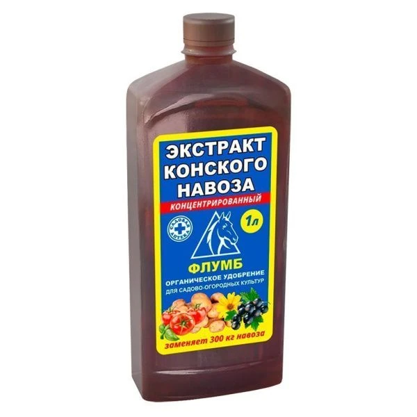 Флумб 1л удобрение органическое (экстракт конского навоза) (18)