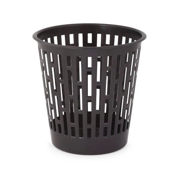 Корзина для бумаг 9л пластик ЭКОНОМ черная (8) Корзина для бумаг 9л пластик ЭКОНОМ черная (8)