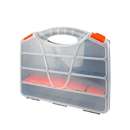 Блок для мелочей 380*310*65мм пластик Saturn 38 черный/серый (9) 221401730/01