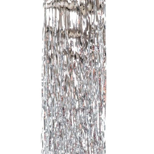Дождик на елку 1,5*10см Волшебство, серебряный НУ-5496