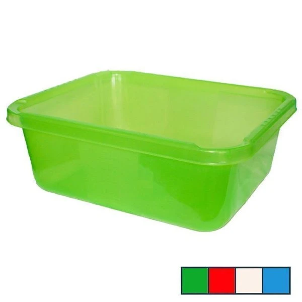 Таз 5л пластик прямоугольный (10) Таз 5л пластик прямоугольный (10)