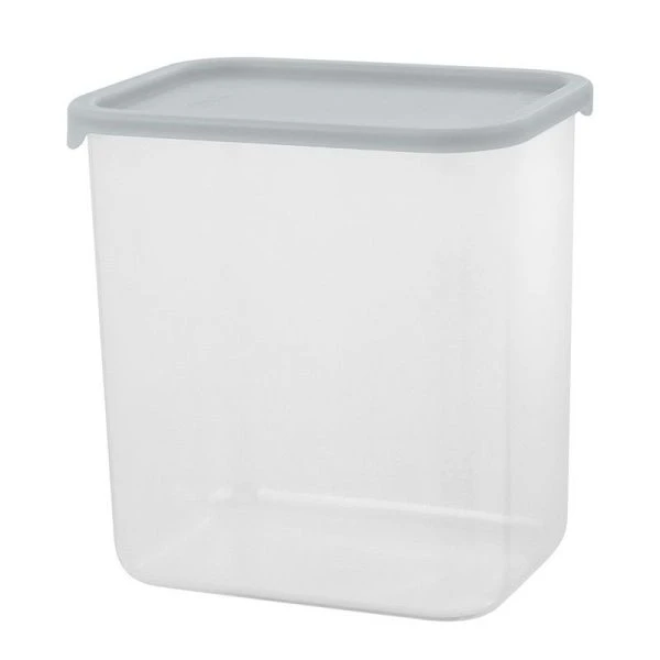 Банка для сыпучих продуктов 1,5л 140*105*145мм пластик Sugar&Spice прямоугольный с гибкой крышкой трюфель (8)