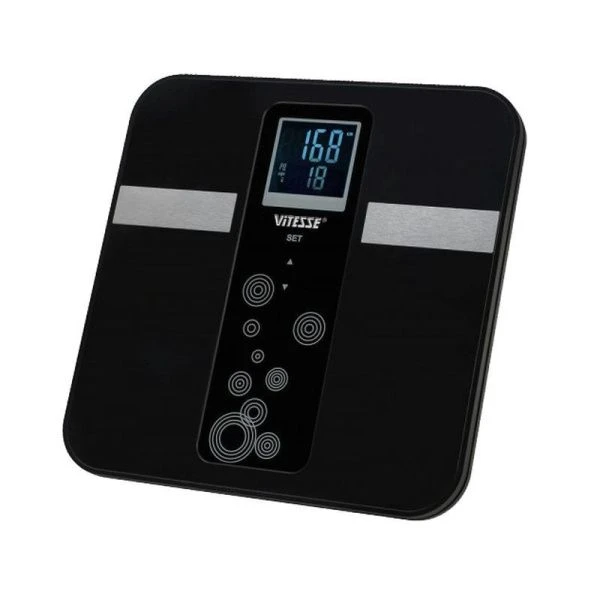 Весы напольные электронные пластик до 150кг VITESSE VS-613 31*31см (6)