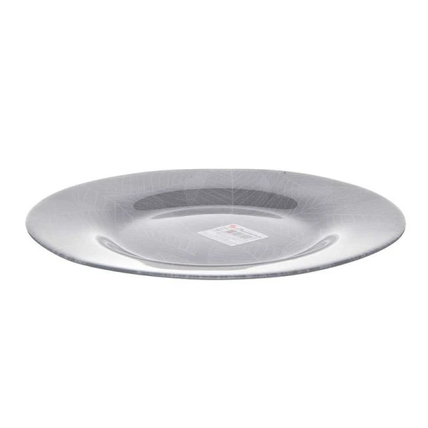 Тарелка мелкая 26см упрочненное стекло ГРАФИ обеденная (рис.29236А) (12)