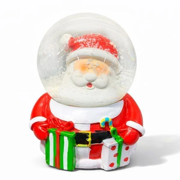 Новогодний сувенир Снежный шар "Веселый Дед Мороз" Т-9884