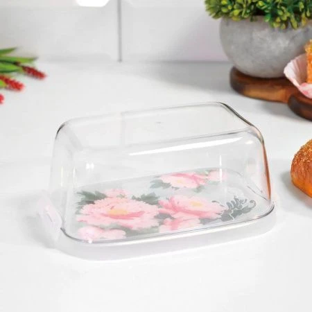 Масленка 160*100*70мм пластик Bergamo САД ПИОНОВ (16) 223153201/00