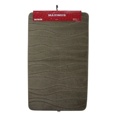 Коврик в ванную полипропилен 60*100см MAXIMUS 10609 FUNGI GRAY серый 2507