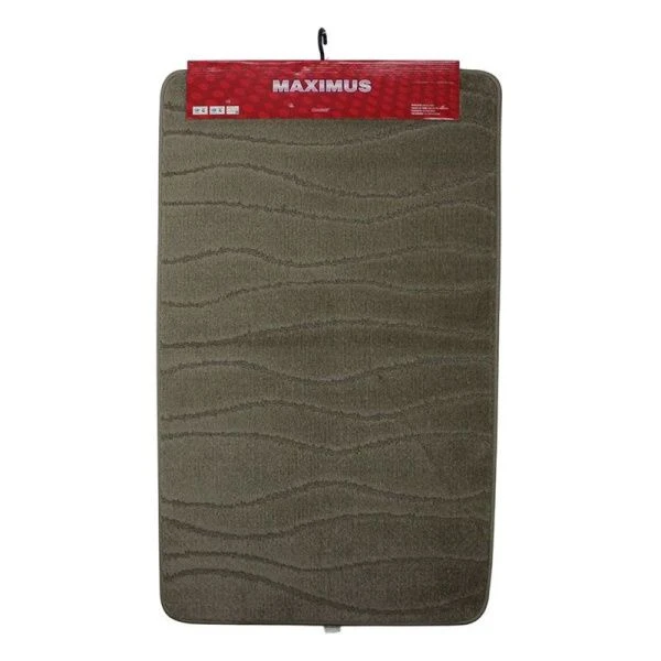 Коврик в ванную полипропилен 60*100см MAXIMUS 10609 FUNGI GRAY серый 2507