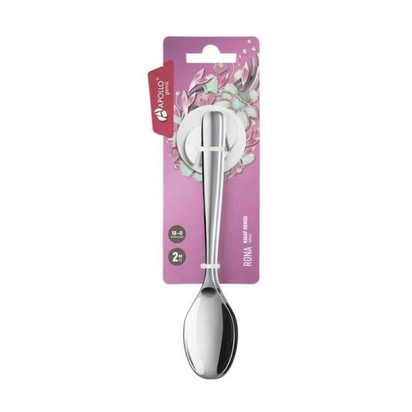 Ложки чайные набор 2шт нерж.сталь Rona RON-52 (12/96)