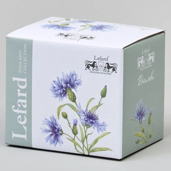 Кружка 300мл фарфор ВАСИЛЬКИ (36)