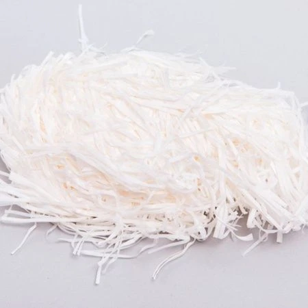 Наполнитель декоративный бумажный 100г белый