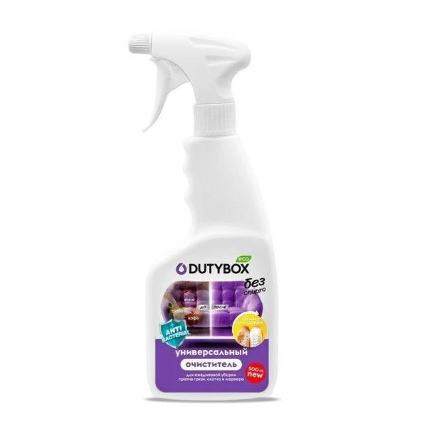 Эко универсальный очиститель спрей DutyBox INTERIOR (Universal Cleaner), 500 мл полный  (10) db-1213